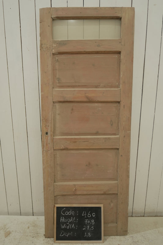 VINTAGE SINGLE GLASS DOOR 460