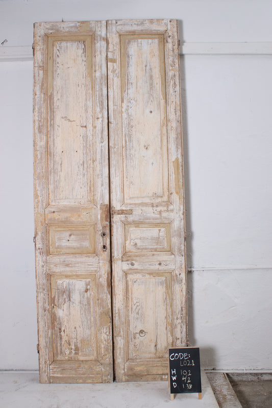 VINTAGE DBL FRENCH DOOR L021