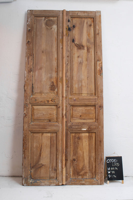 VINTAGE DBL FRENCH DOOR L005