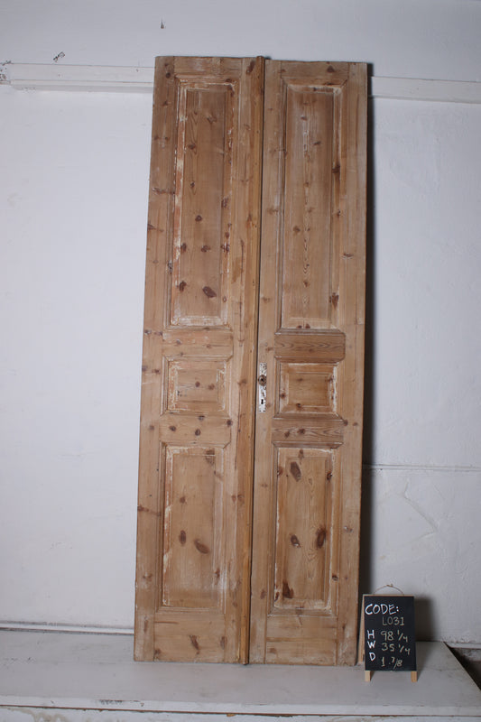 VINTAGE DBL FRENCH DOOR L031