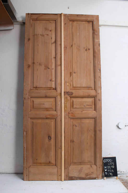 VINTAGE DBL FRENCH DOOR L009