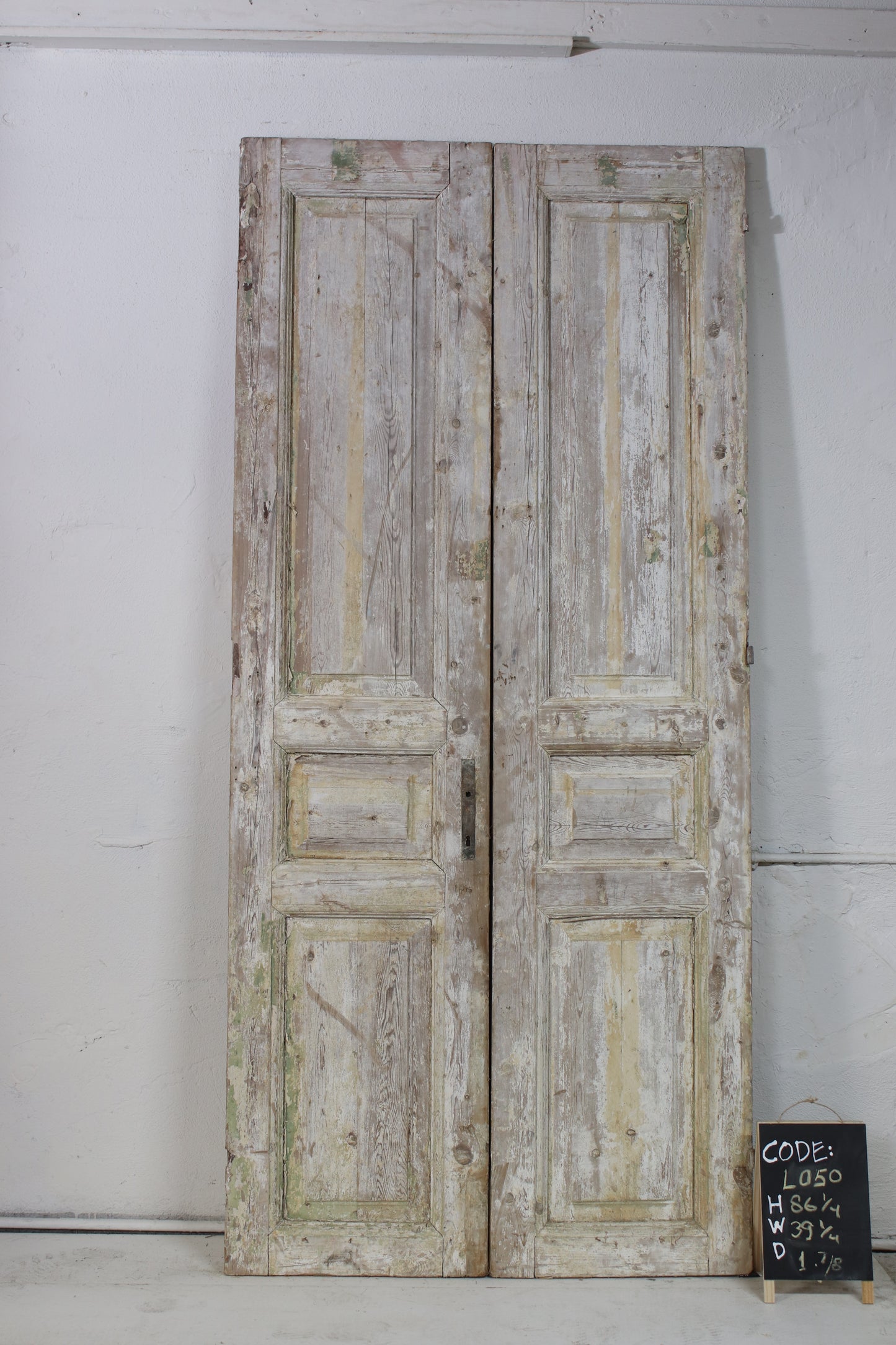 VINTAGE DBL FRENCH DOOR L050