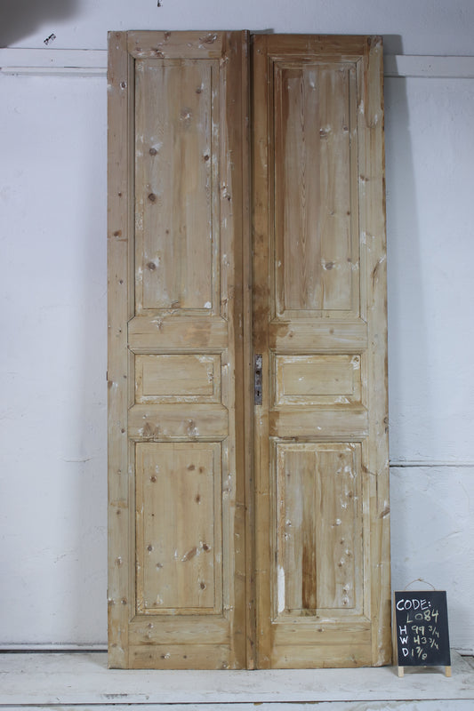 VINTAGE DBL FRENCH  DOOR L084