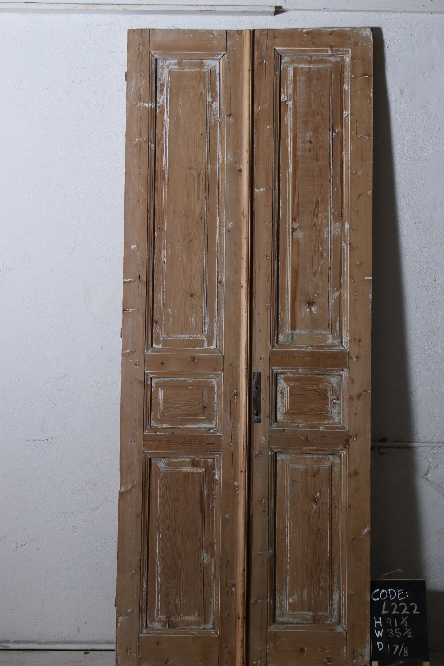 VINTAGE DBL FRENCH  DOOR L222