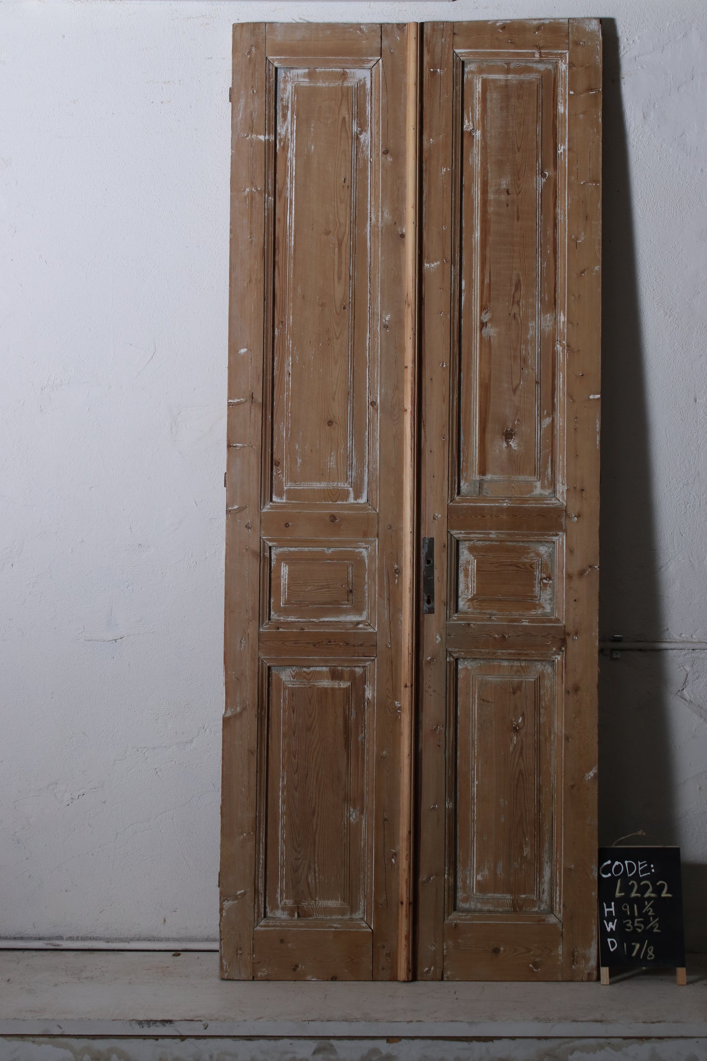 VINTAGE DBL FRENCH  DOOR L222