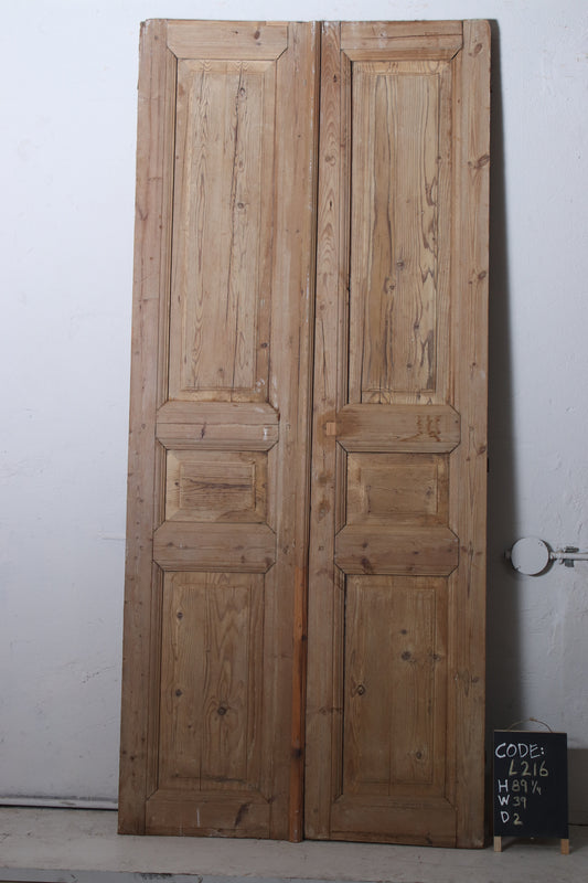 VINTAGE DBL FRENCH  DOOR L216