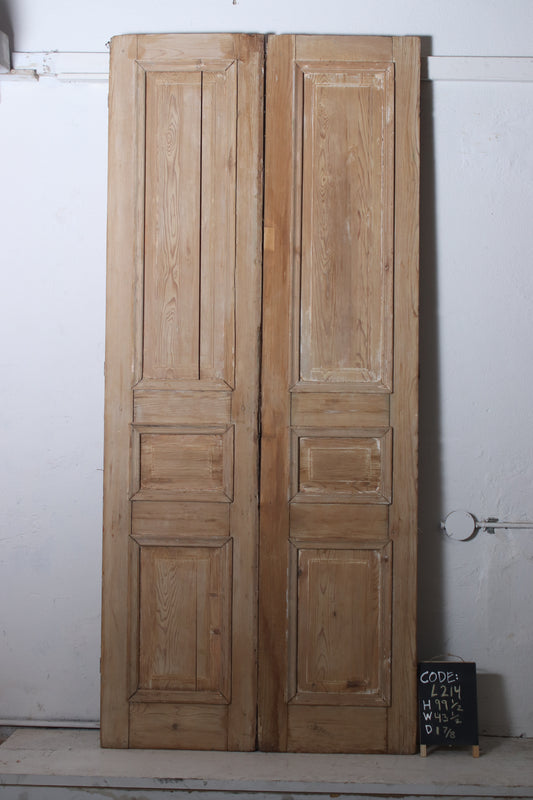 VINTAGE DBL FRENCH  DOOR L214