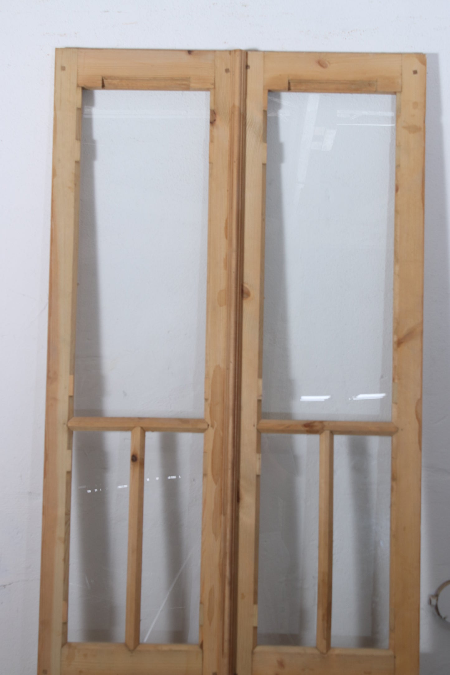 VINTAGE DBL FRENCH  GLASS DOOR L194