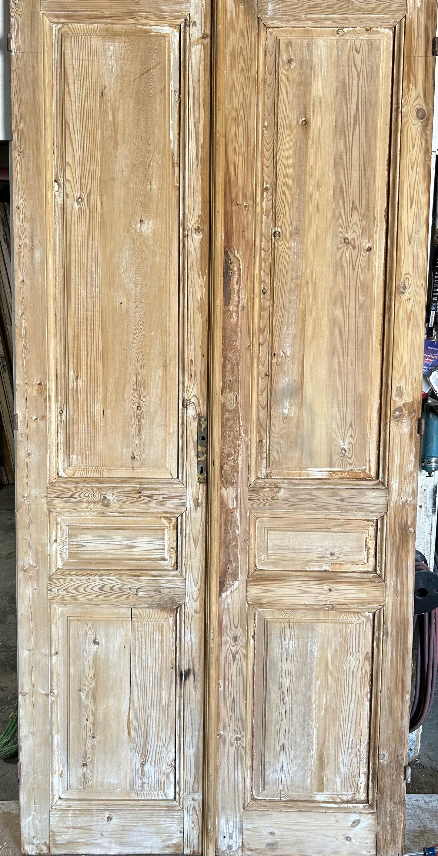 VINTAGE DBL FRENCH DOOR L062