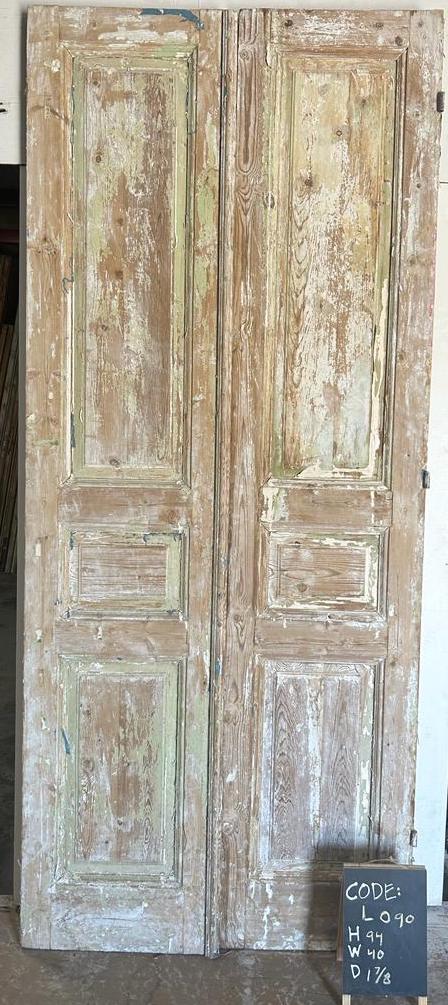 VINTAGE DBL FRENCH  DOOR L090