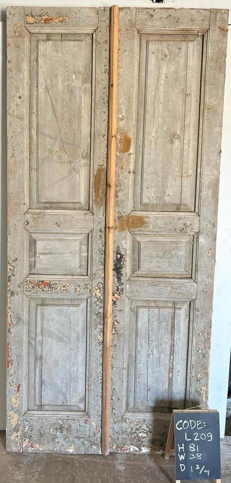 VINTAGE DBL FRENCH  DOOR L209