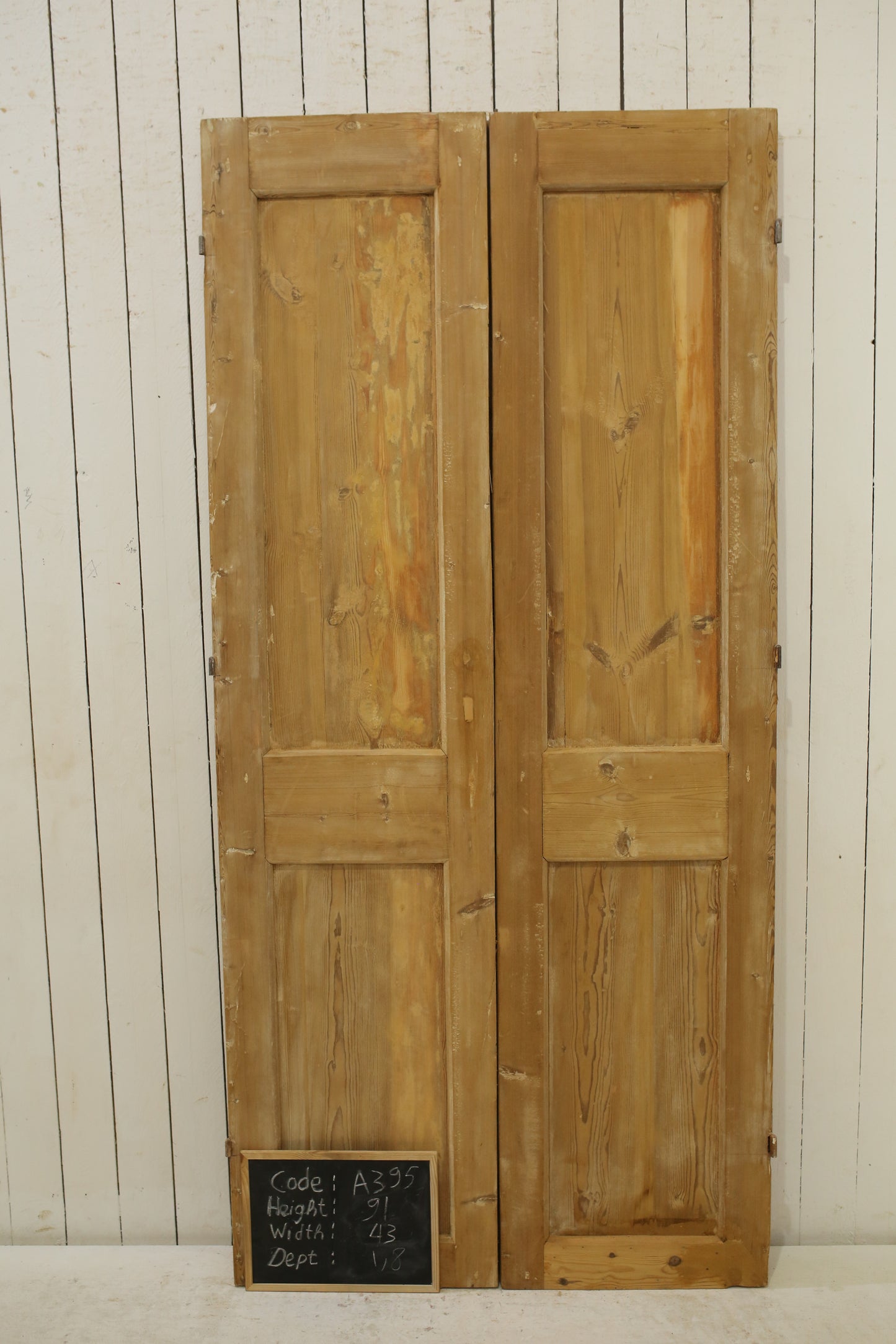 VINTAGE DBL FRENCH DOOR A395