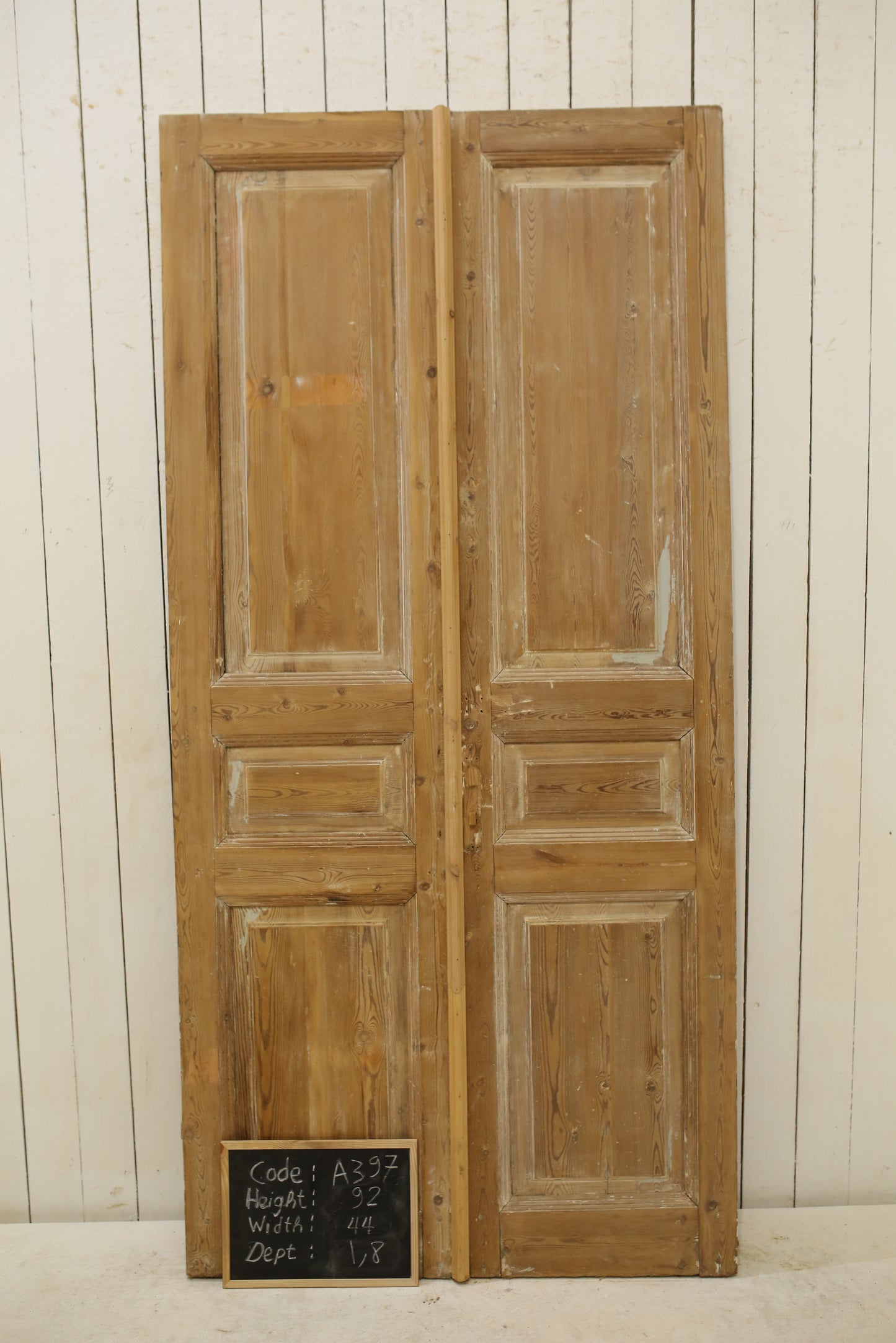 VINTAGE DBL FRENCH DOOR A397