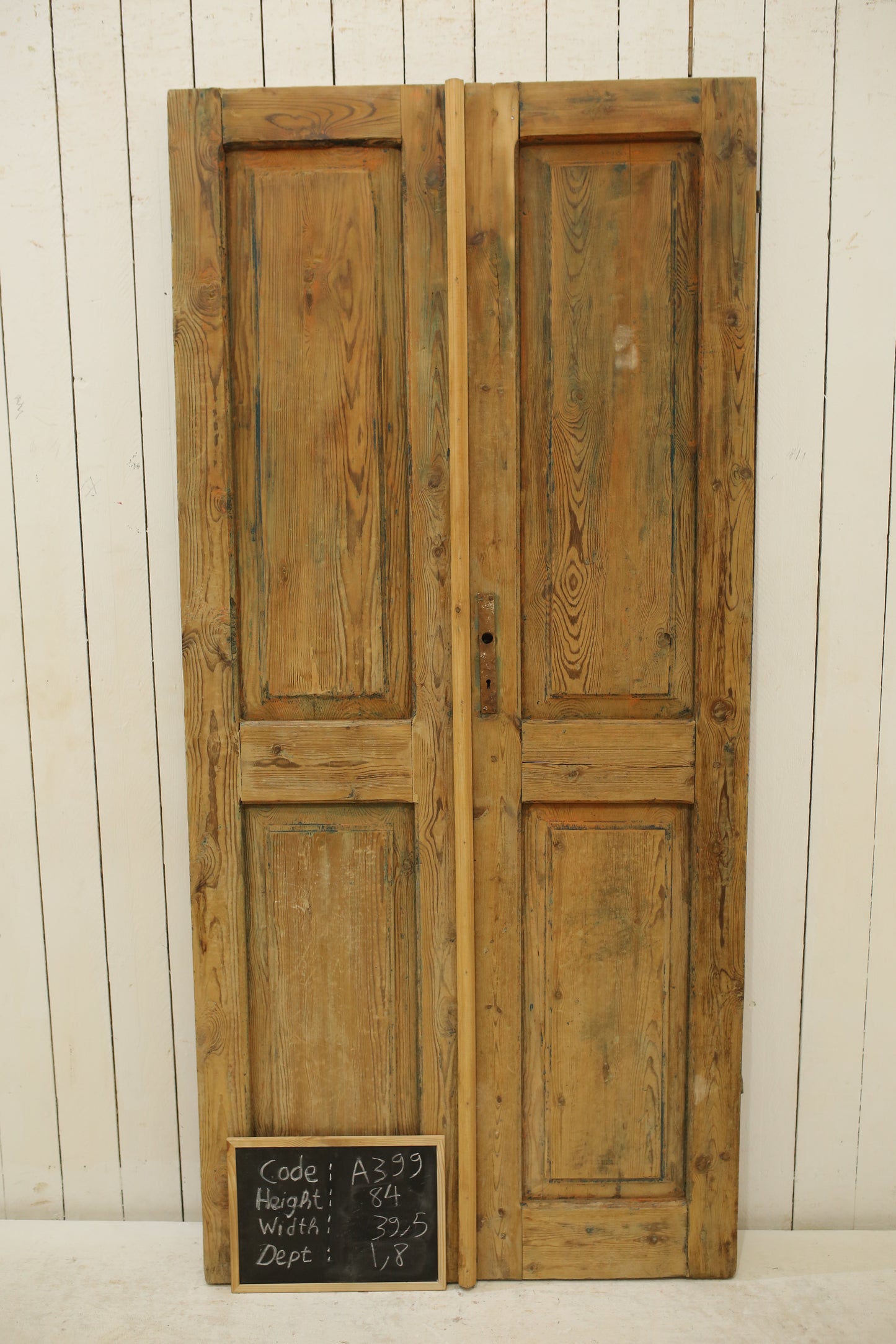 VINTAGE DBL FRENCH DOOR A399