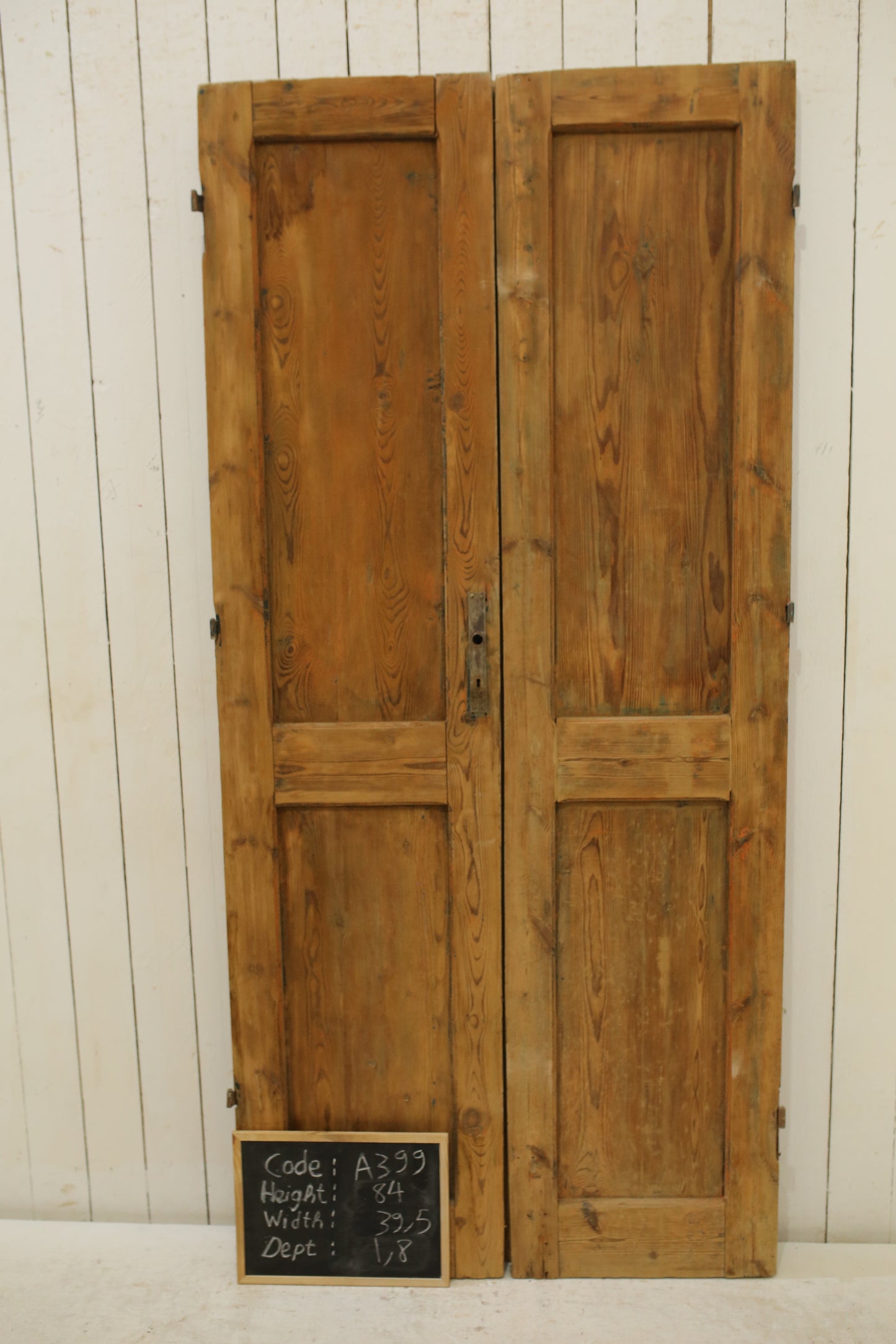 VINTAGE DBL FRENCH DOOR A399