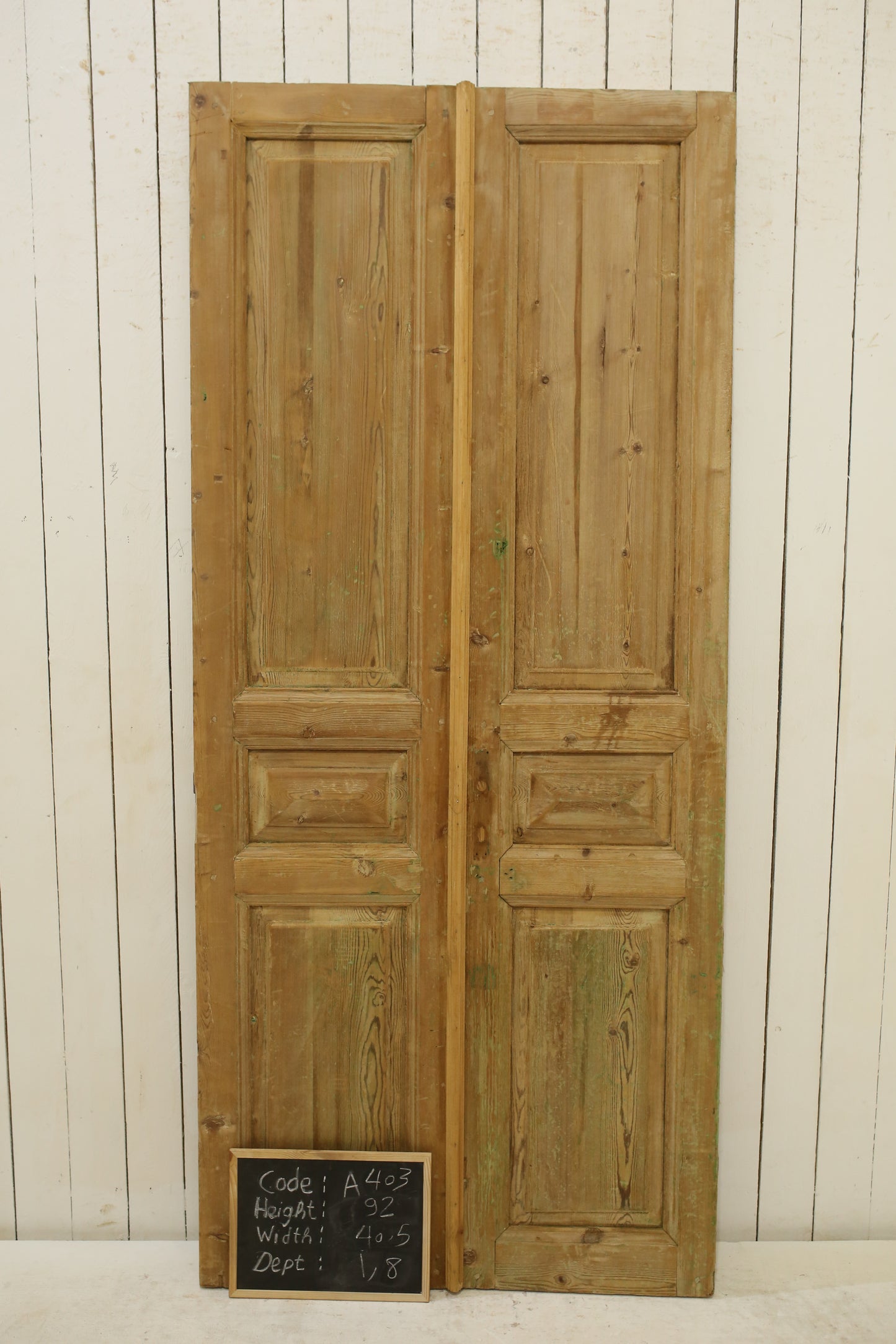 VINTAGE DBL FRENCH DOOR A403