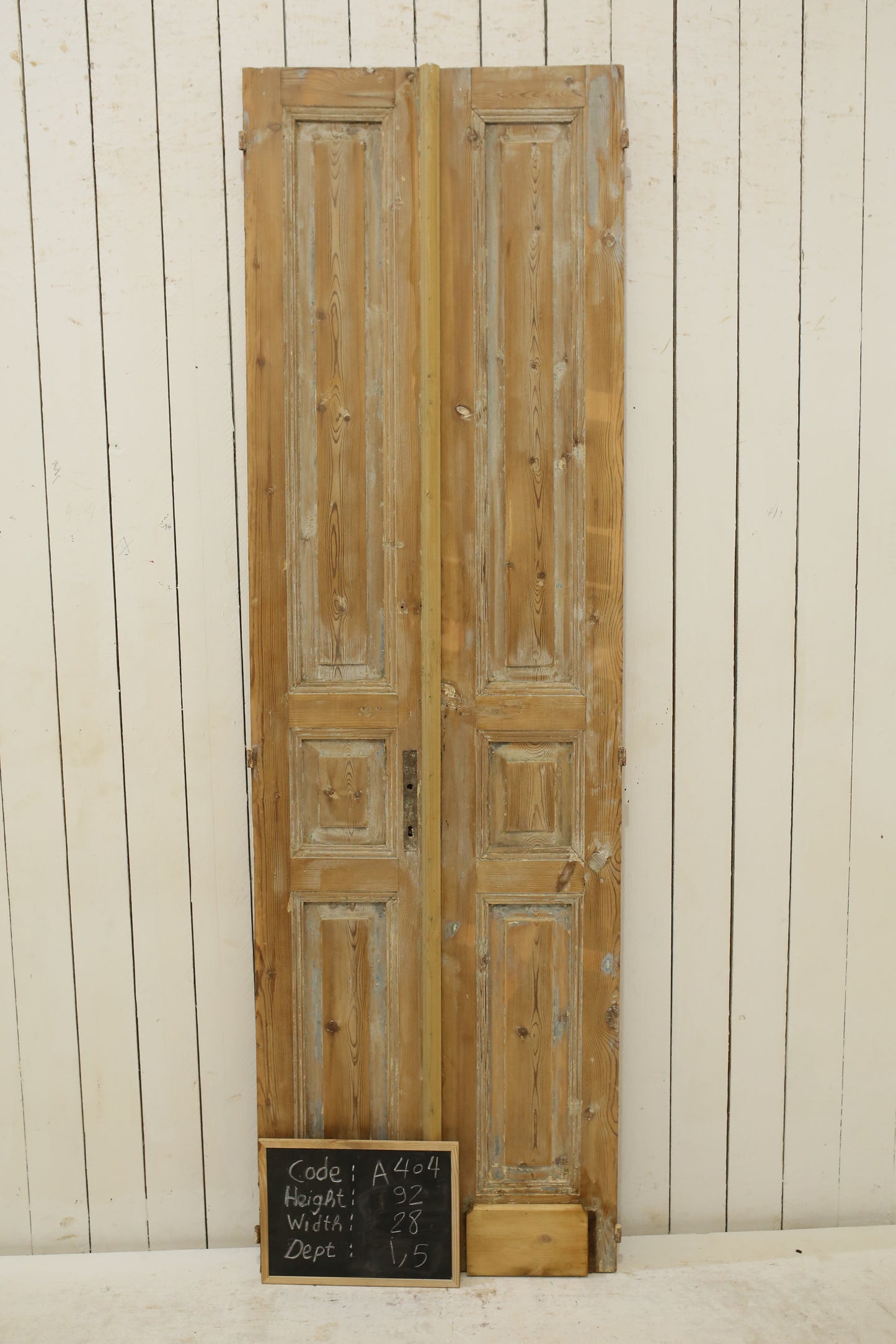 VINTAGE DBL FRENCH DOOR A404