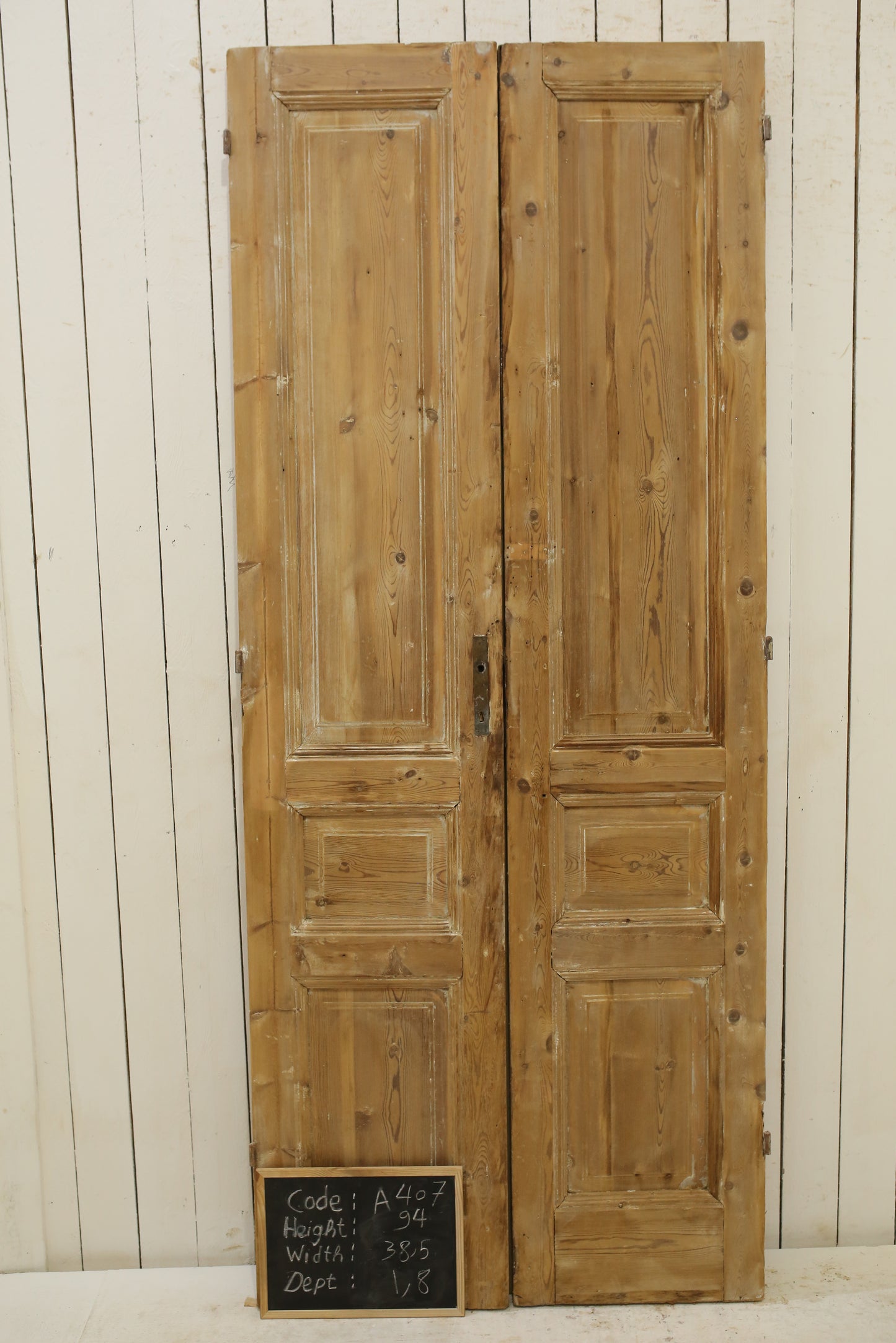 VINTAGE DBL FRENCH DOOR A407