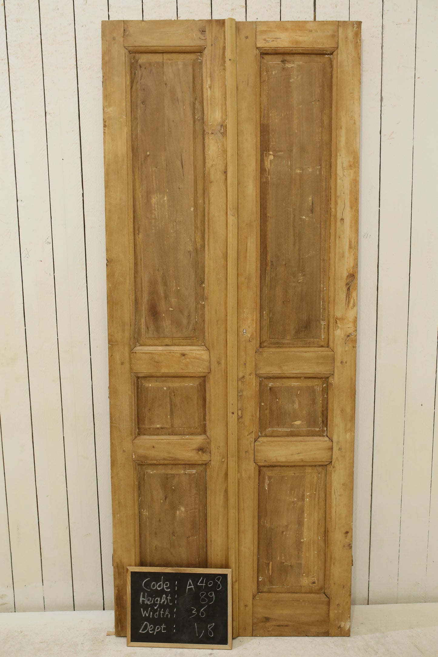 VINTAGE DBL FRENCH DOOR A408