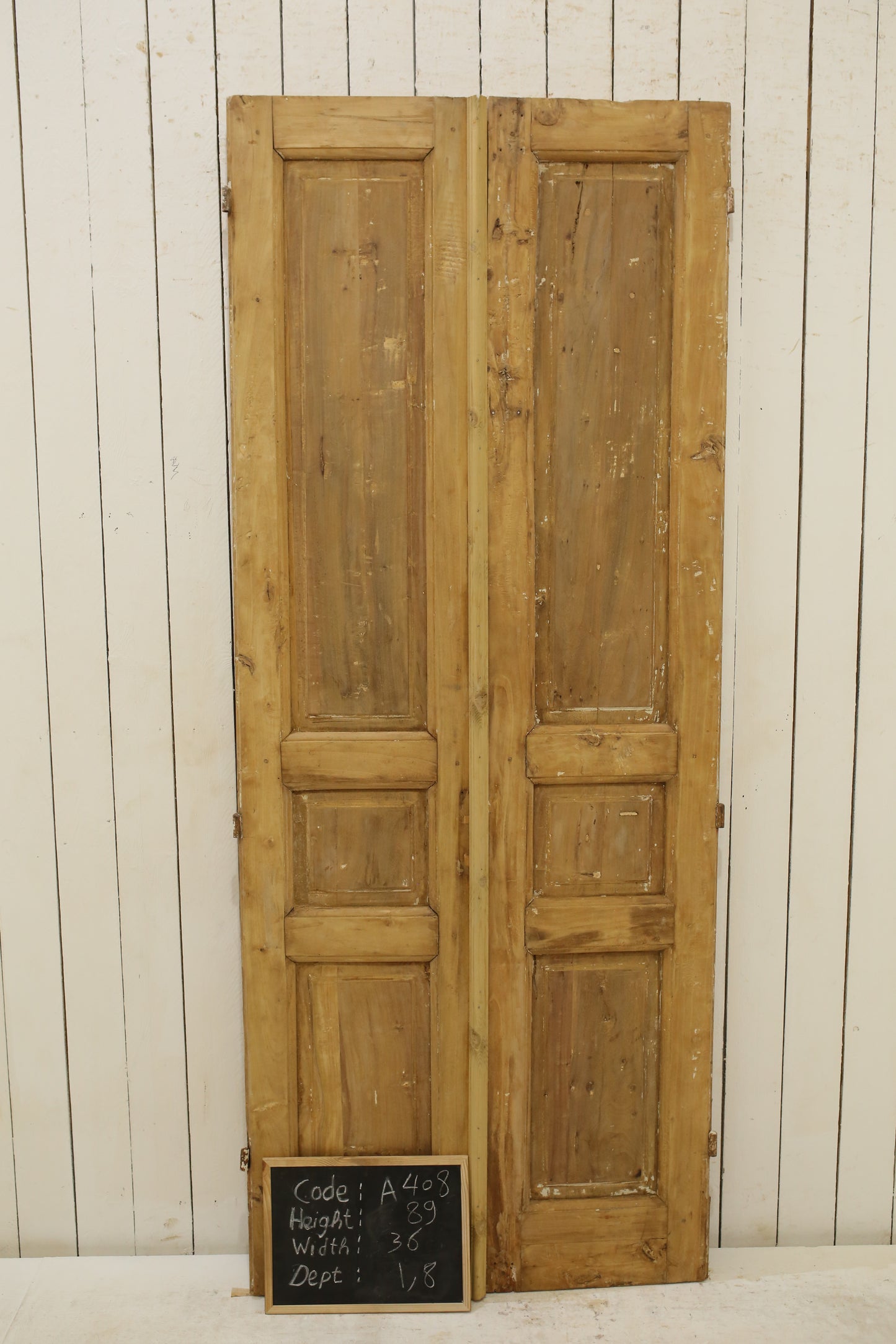 VINTAGE DBL FRENCH DOOR A408