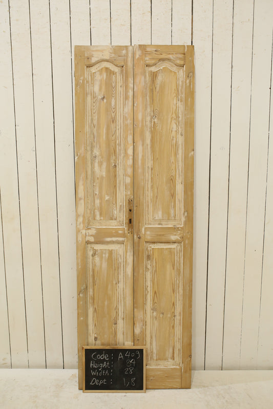 VINTAGE DBL FRENCH DOOR A409