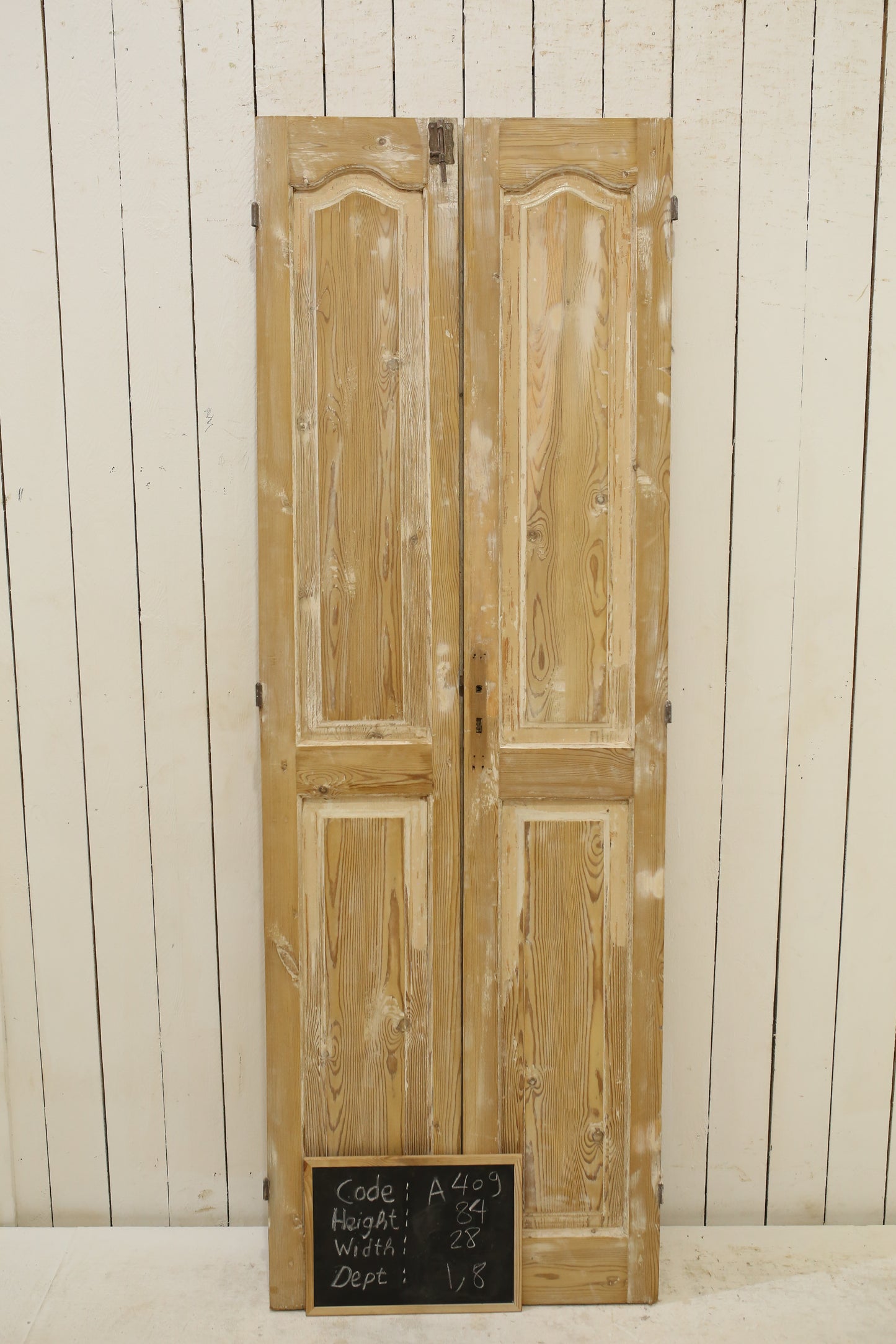 VINTAGE DBL FRENCH DOOR A409