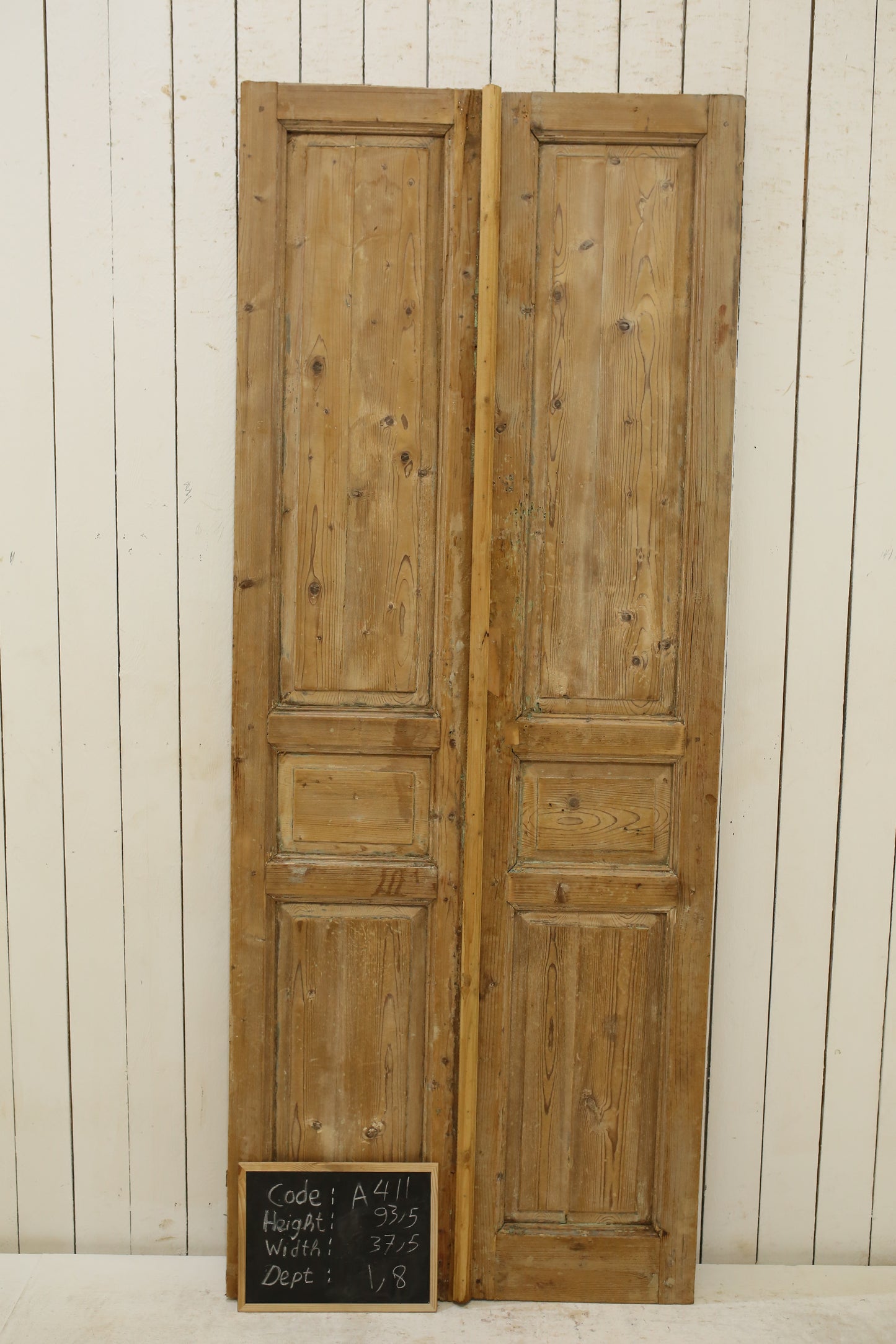 VINTAGE DBL FRENCH DOOR A411