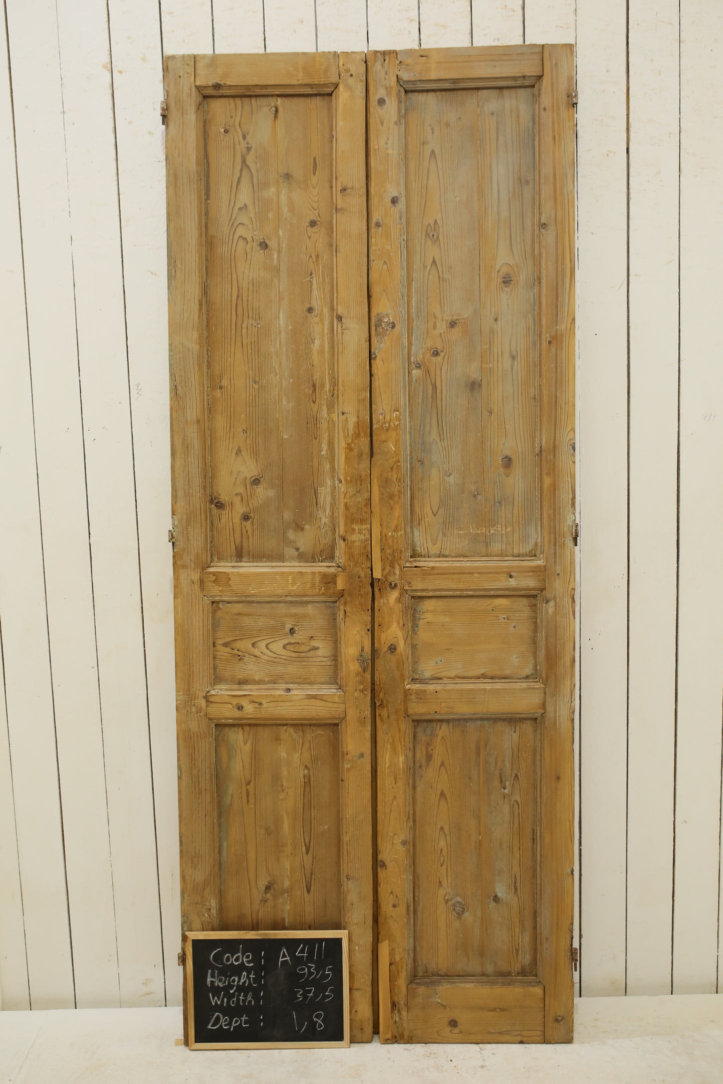 VINTAGE DBL FRENCH DOOR A411