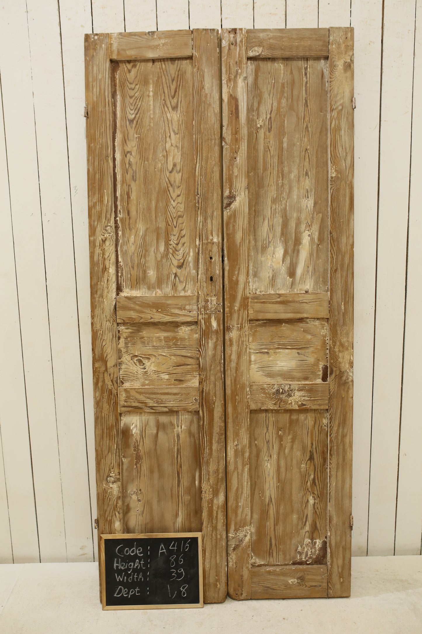 VINTAGE DBL FRENCH DOOR A416