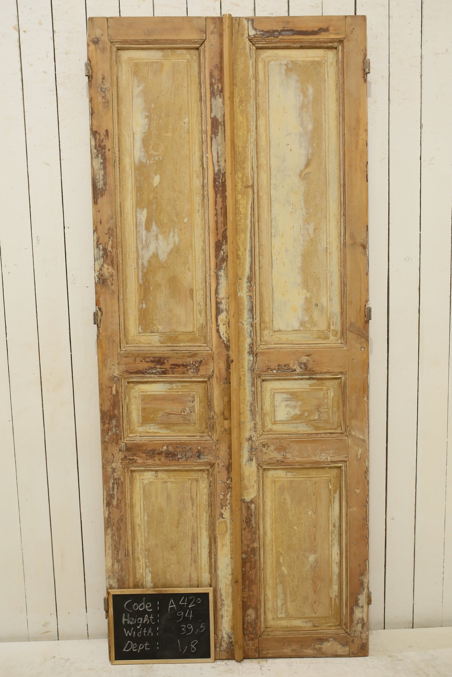 VINTAGE DBL FRENCH DOOR A420