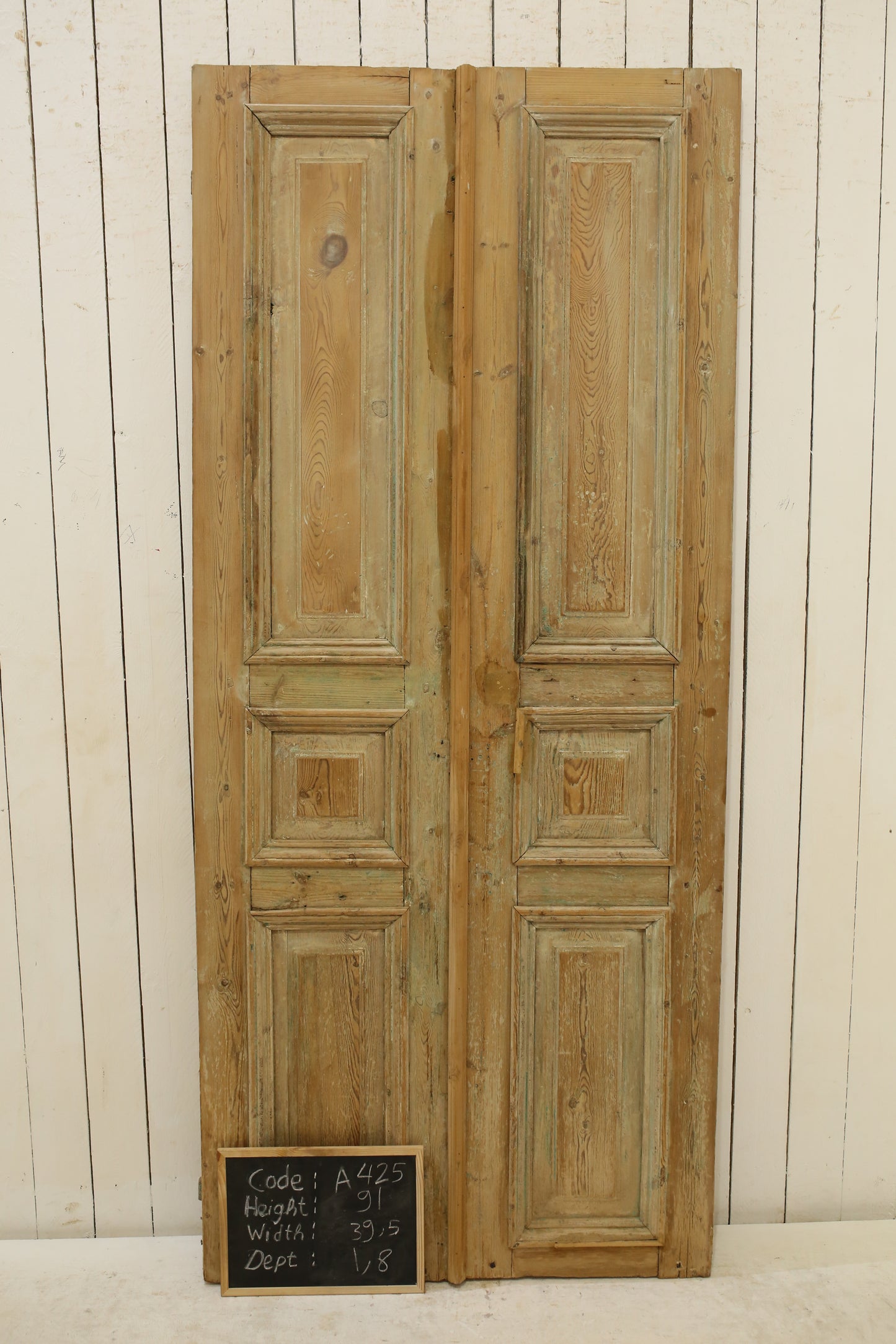 VINTAGE DBL FRENCH DOOR A425