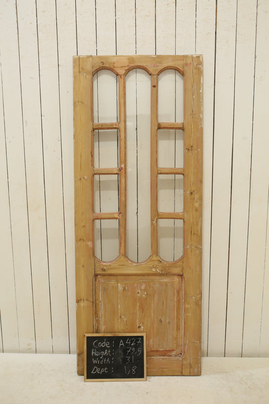 VINTAGE SINGLE GLASS DOOR A427