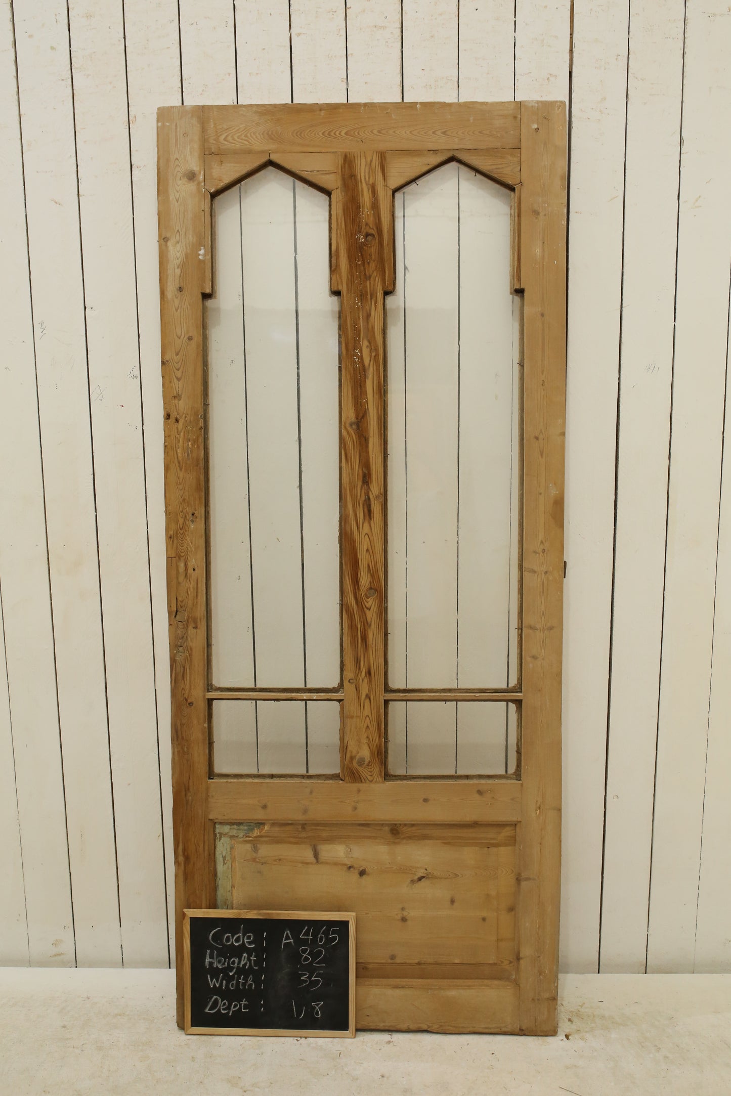 VINTAGE SINGLE GLASS DOOR A465