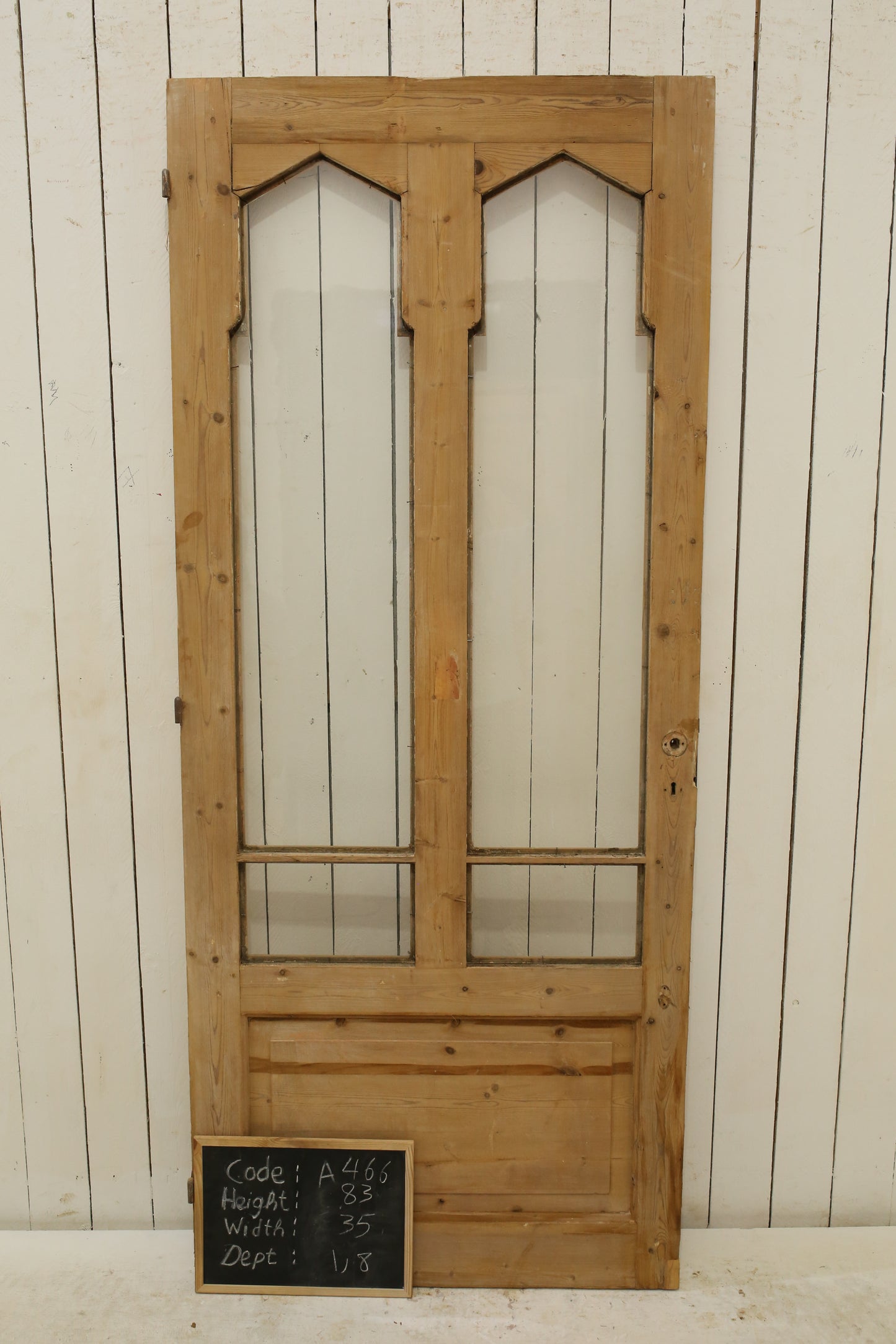 VINTAGE SINGLE GLASS DOOR A466