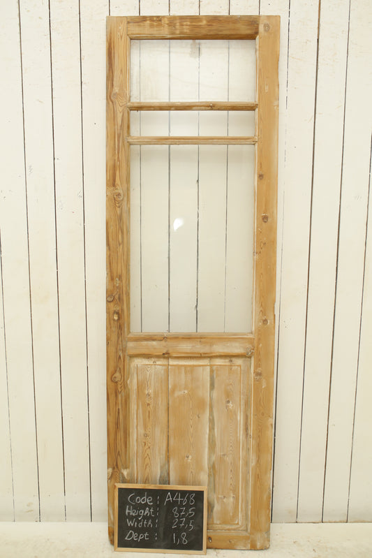 VINTAGE SINGLE GLASS DOOR A468