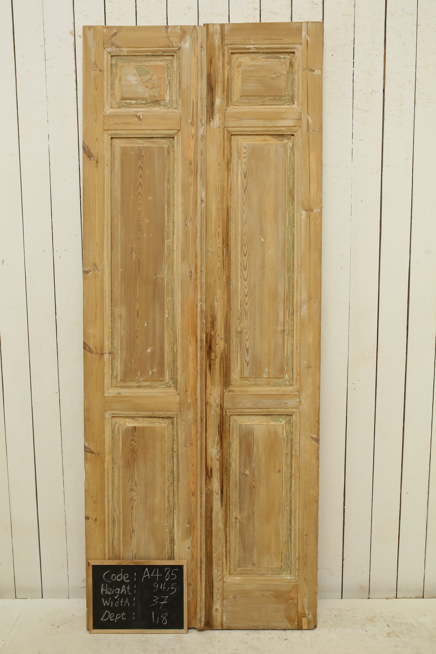 VINTAGE DBL FRENCH DOOR A485