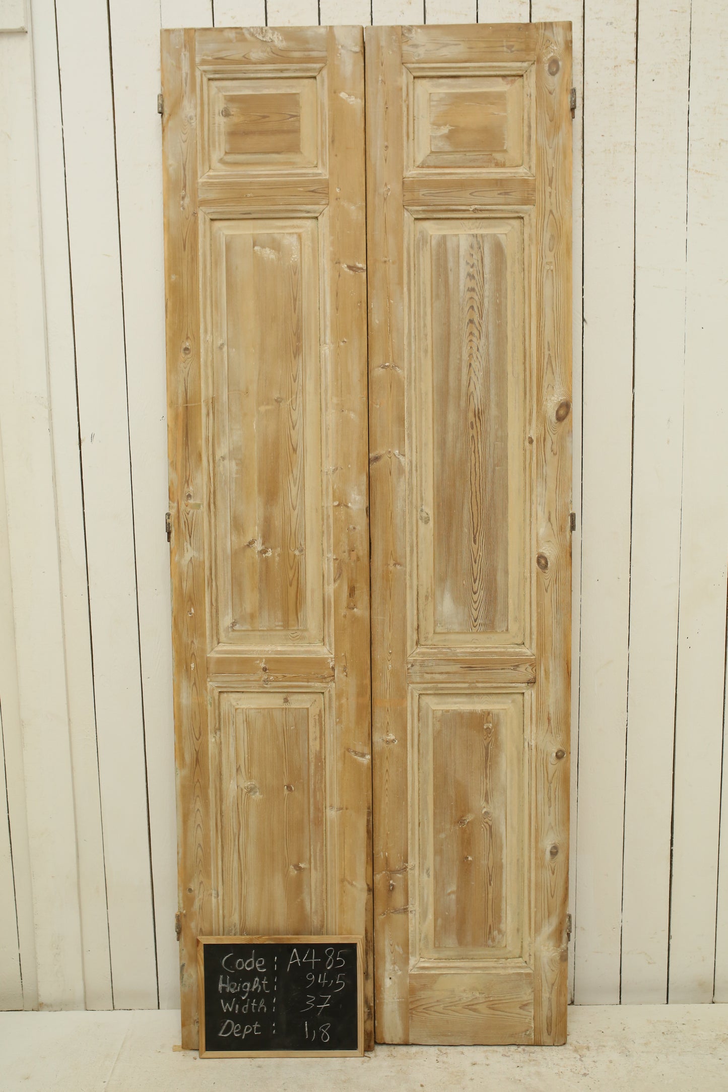 VINTAGE DBL FRENCH DOOR A485