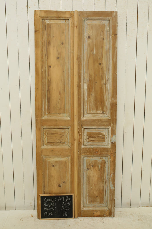 VINTAGE DBL FRENCH DOOR A486