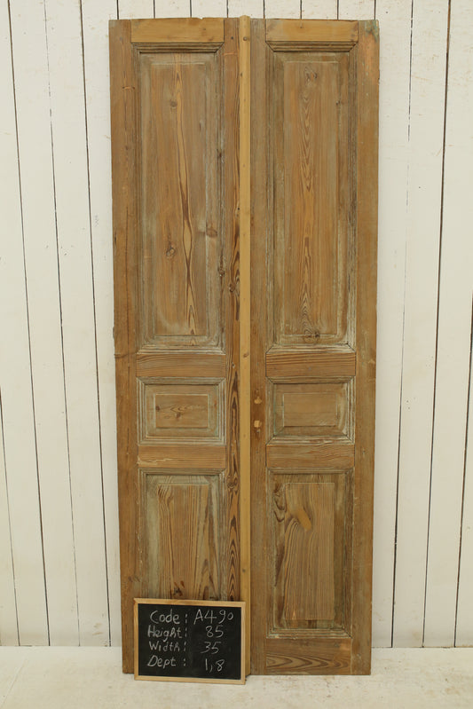 VINTAGE DBL FRENCH DOOR A490