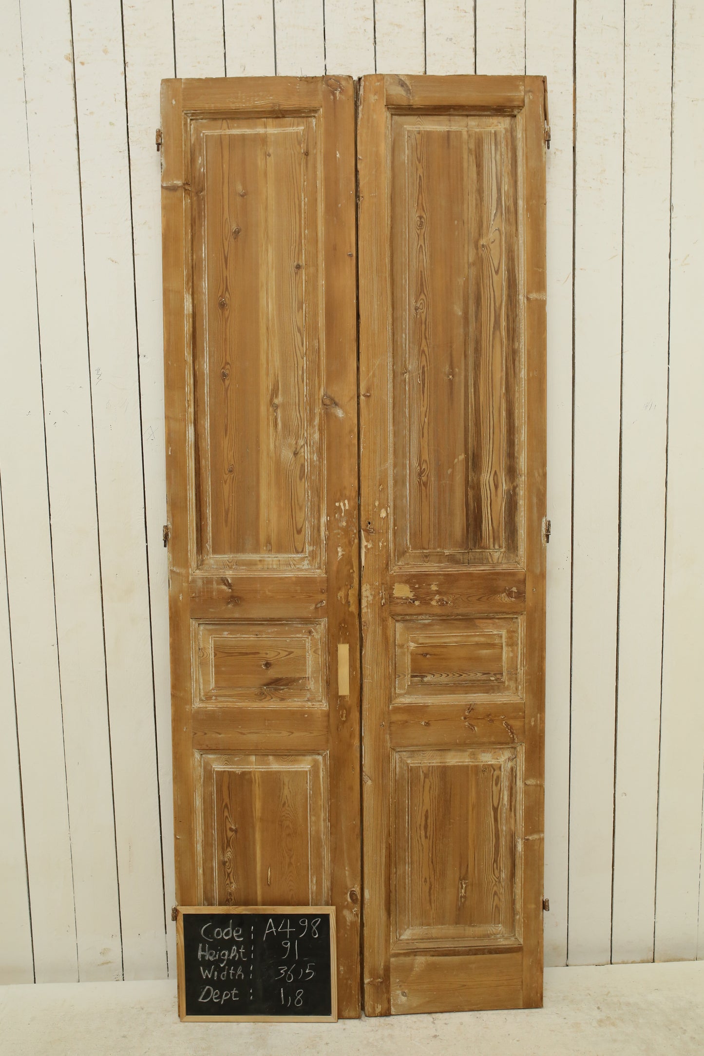 VINTAGE DBL FRENCH DOOR A498