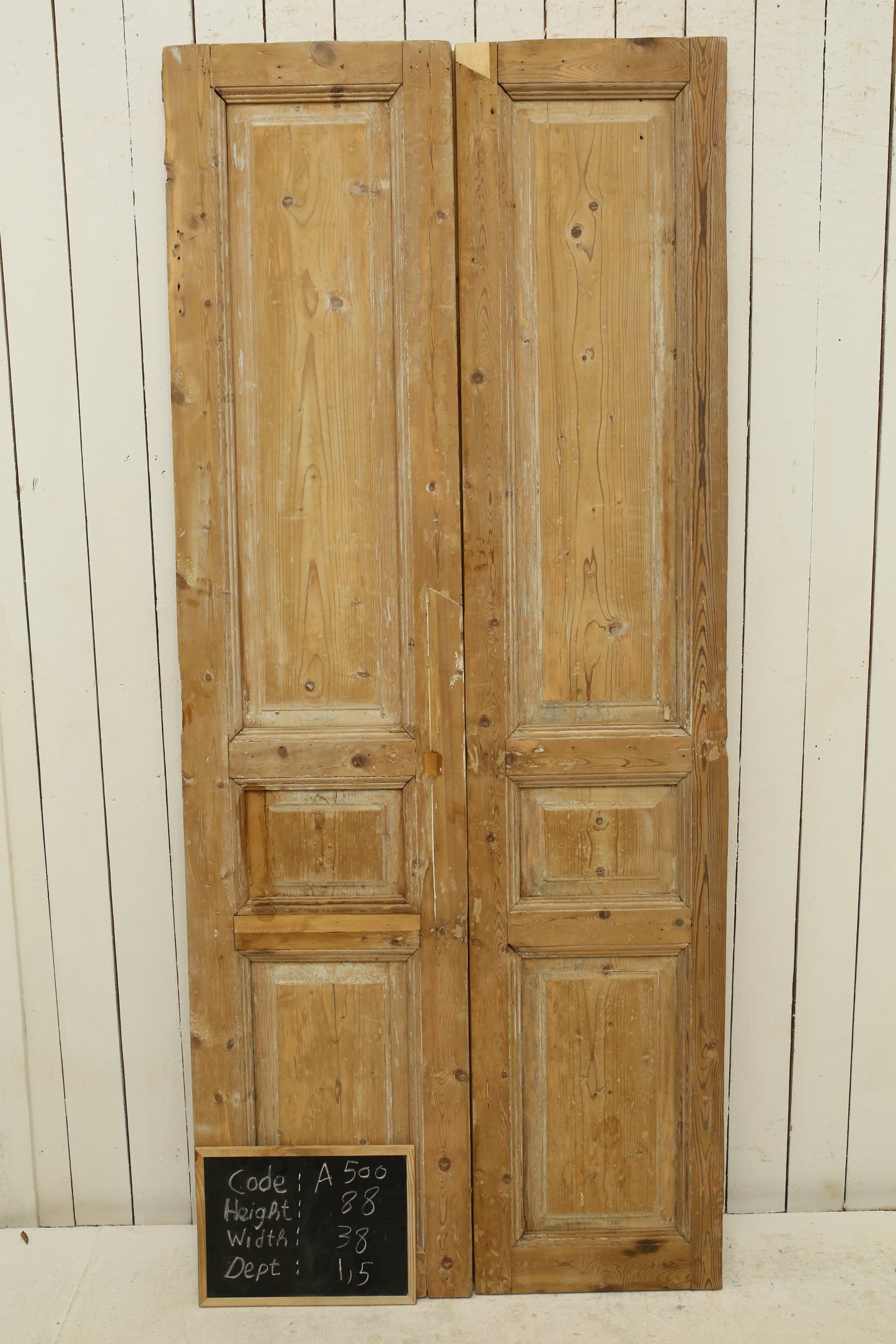 VINTAGE DBL FRENCH DOOR A500