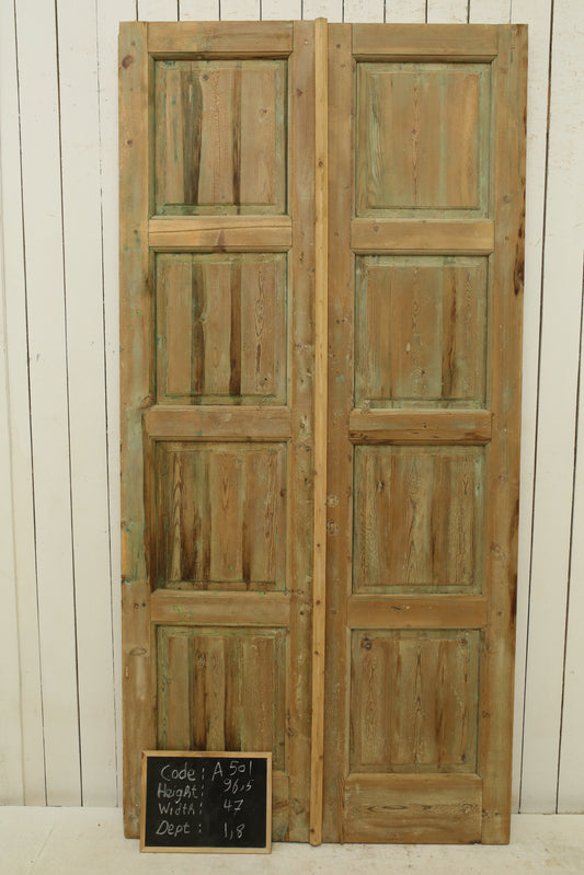 VINTAGE DBL FRENCH DOOR A501