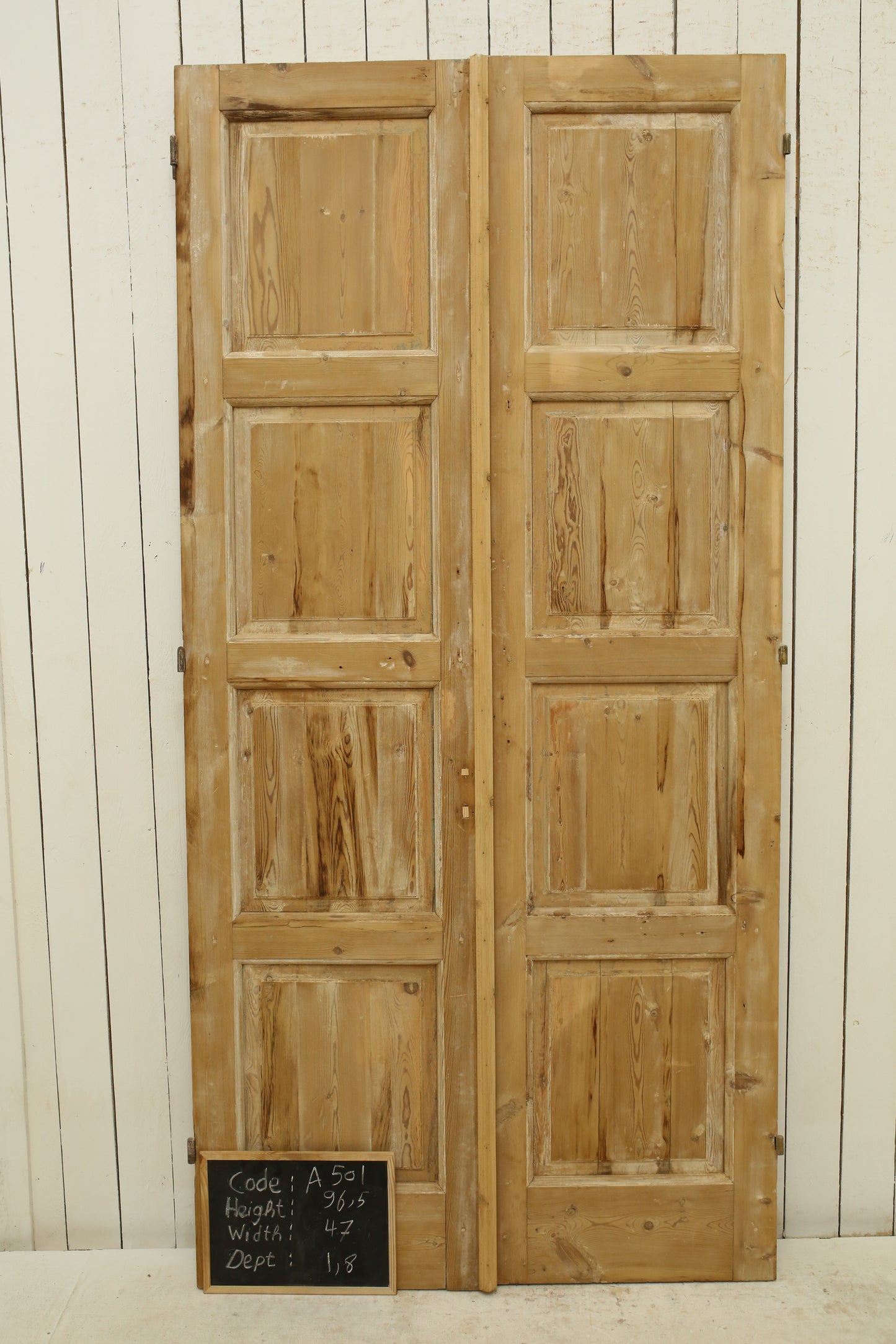 VINTAGE DBL FRENCH DOOR A501