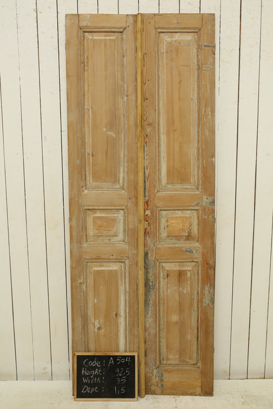 VINTAGE DBL FRENCH DOOR A504