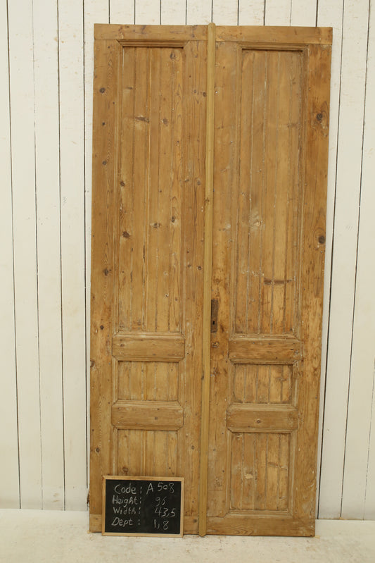 VINTAGE DBL FRENCH DOOR A508