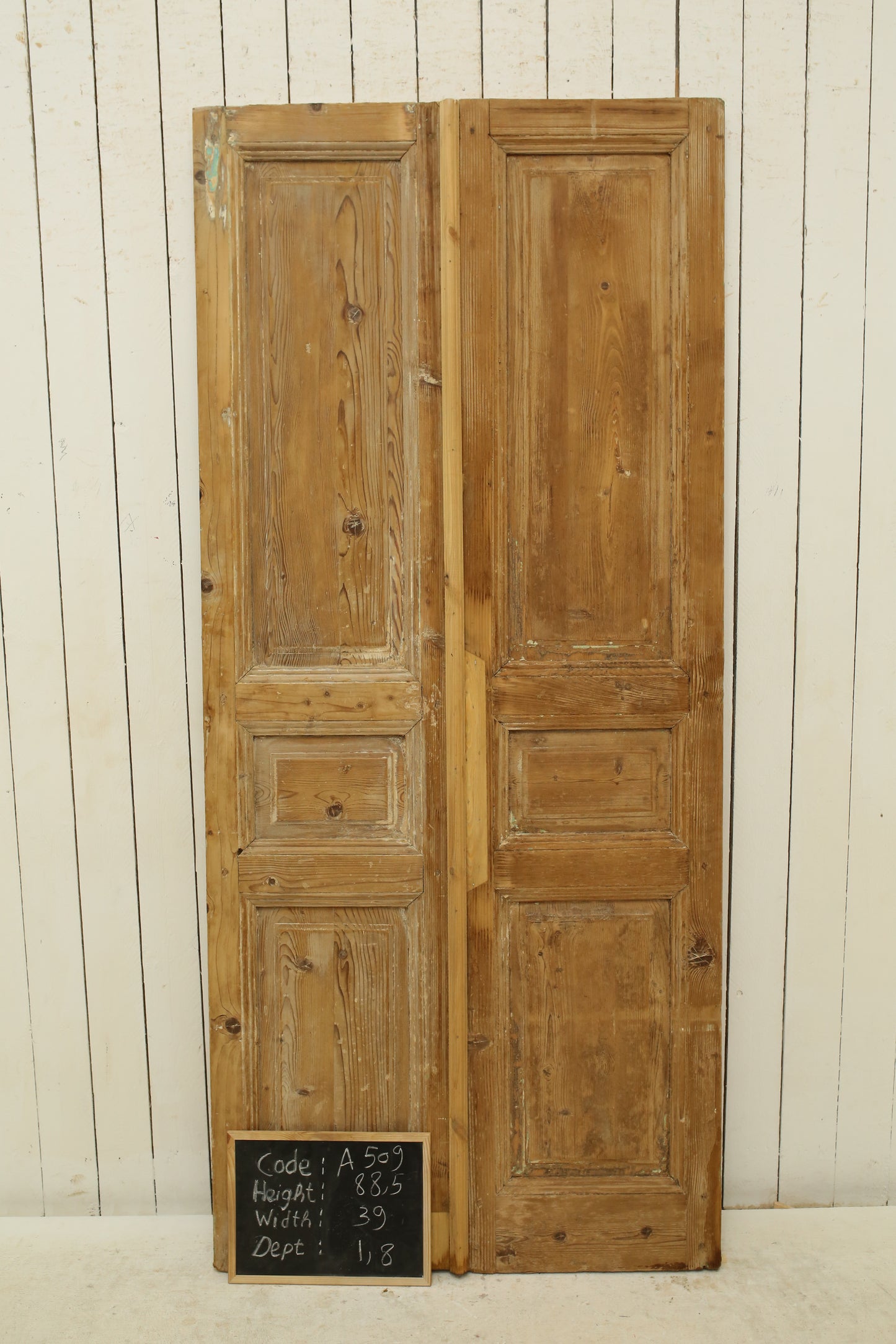 VINTAGE DBL FRENCH DOOR A509