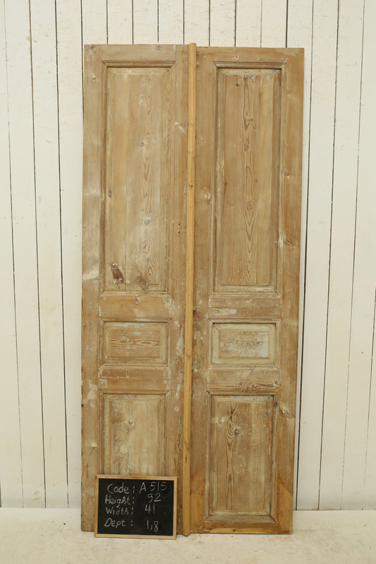 VINTAGE DBL FRENCH DOOR A515