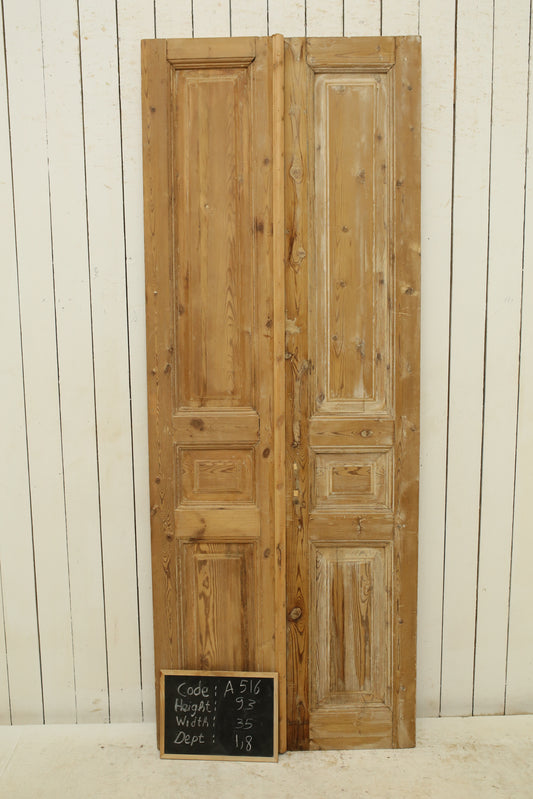 VINTAGE DBL FRENCH DOOR A516