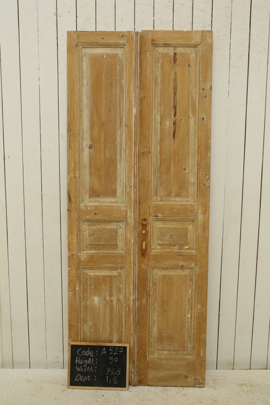 VINTAGE DBL FRENCH DOOR A527