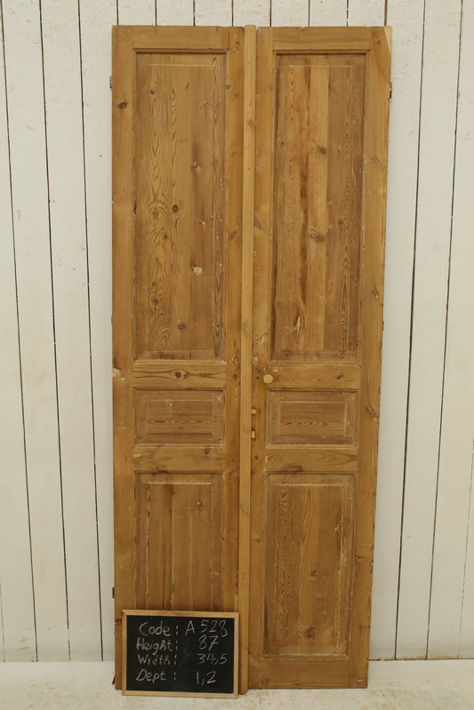 VINTAGE DBL FRENCH DOOR A528